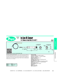 Thumbnail of document Data Sheet - ILA In-Line IR Sensor